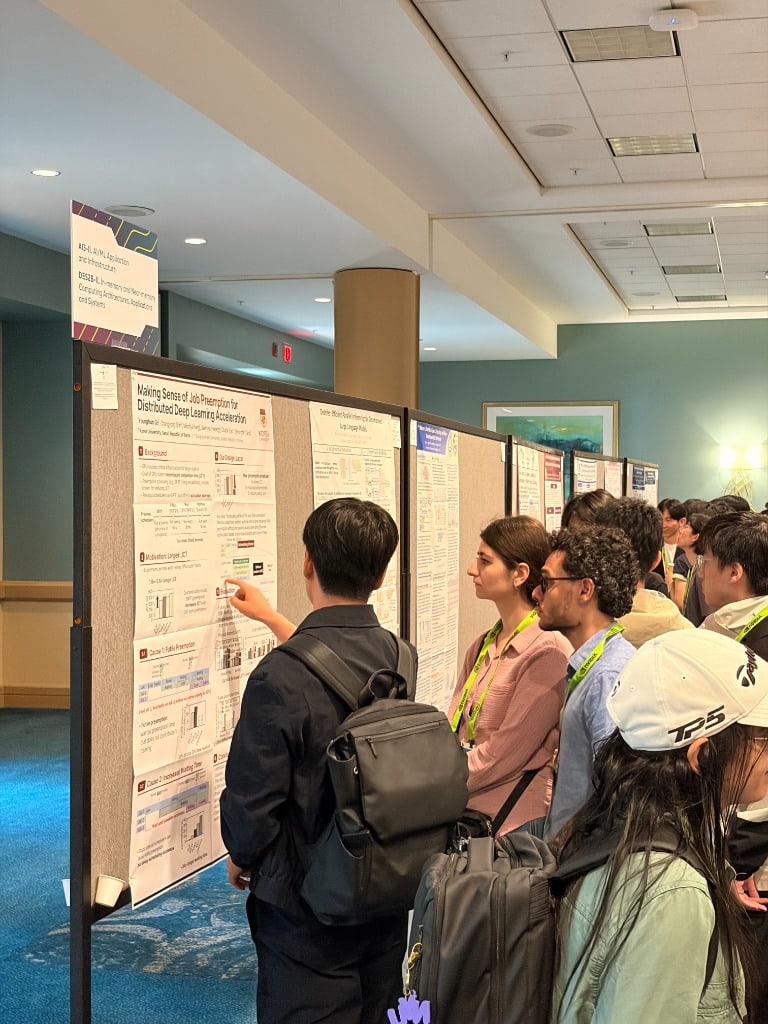 DAC 2026 @ Long Beach, USA - Younghun presented his paper 'Lazer' (best paper candidate) | System Software Lab, Korea University