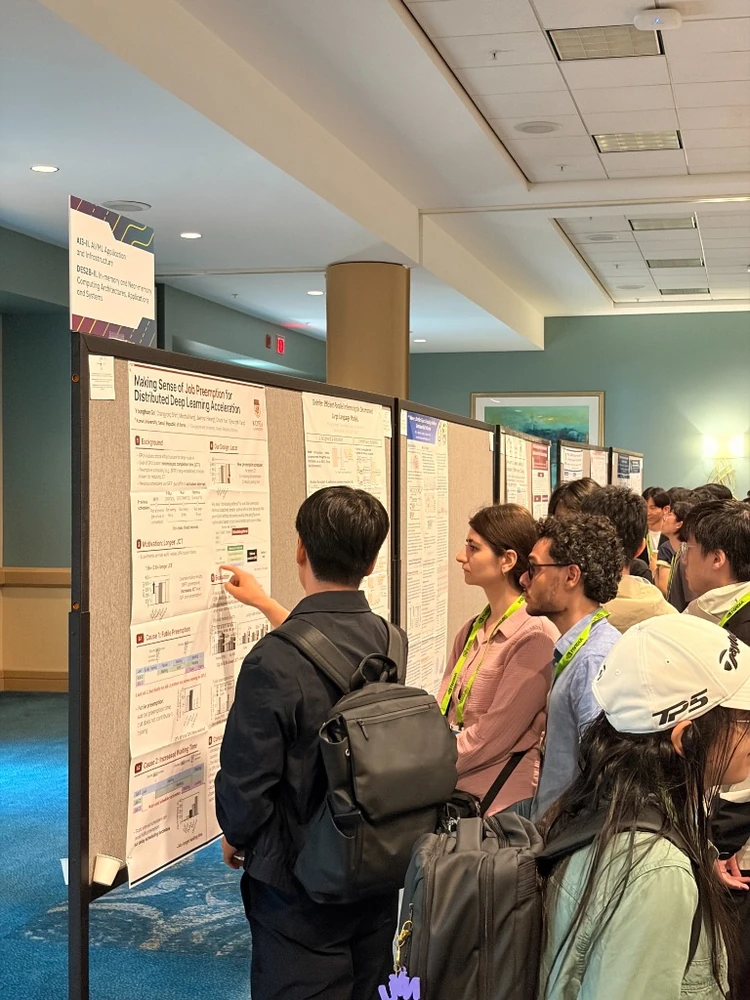 DAC 2026 @ Long Beach, USA - Younghun presented his paper 'Lazer' (best paper candidate) | System Software Lab, Korea University