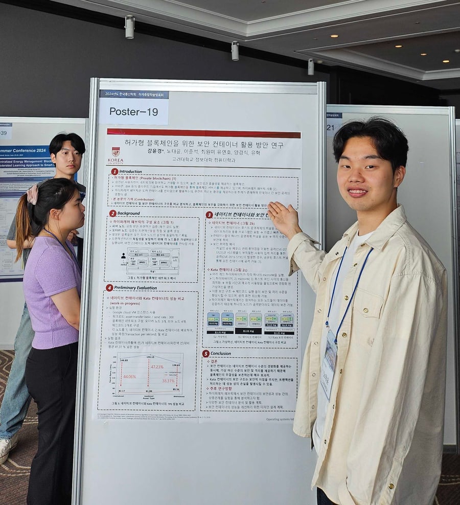 KCC 2024 @ Jeju - KCC 2024 @ Jeju - 사진 4 | System Software Lab, Korea University