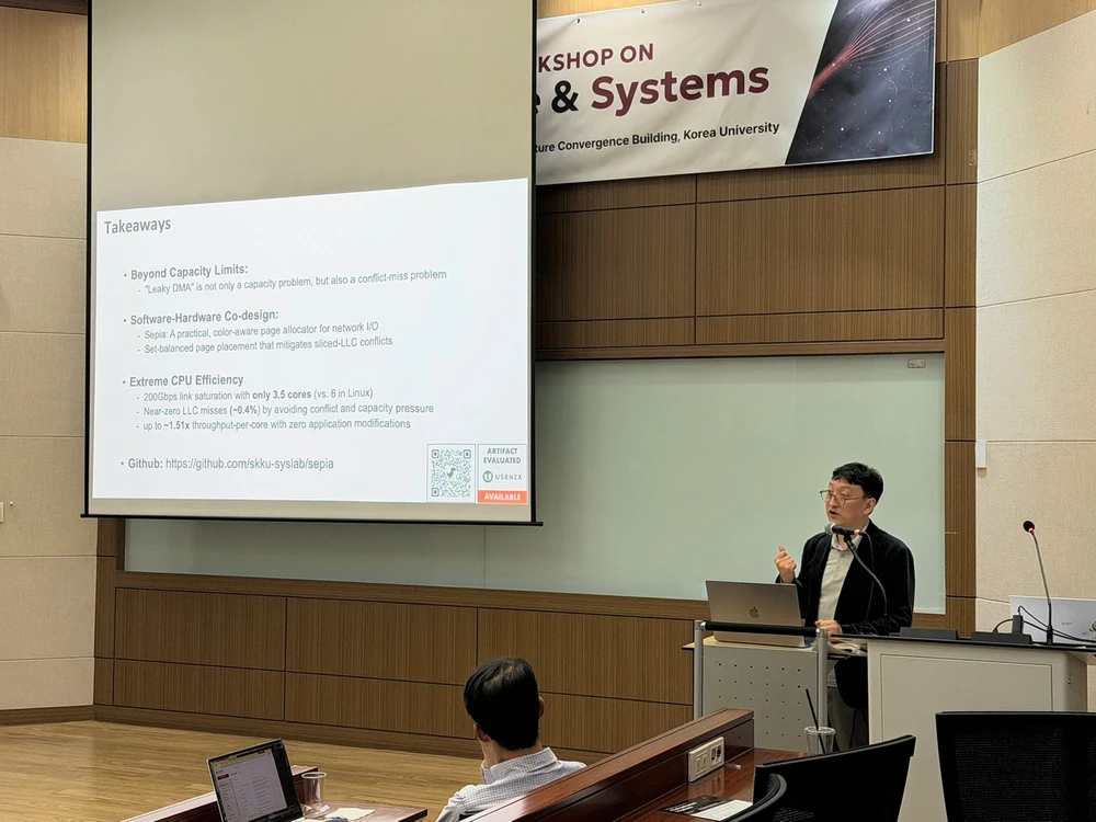 MSRA × KU Workshop on AI Infrastructure & Systems (October 19, 2026) - MSRA × KU Workshop on AI Infrastructure & Systems, October 19, 2026. | System Software Lab, Korea University