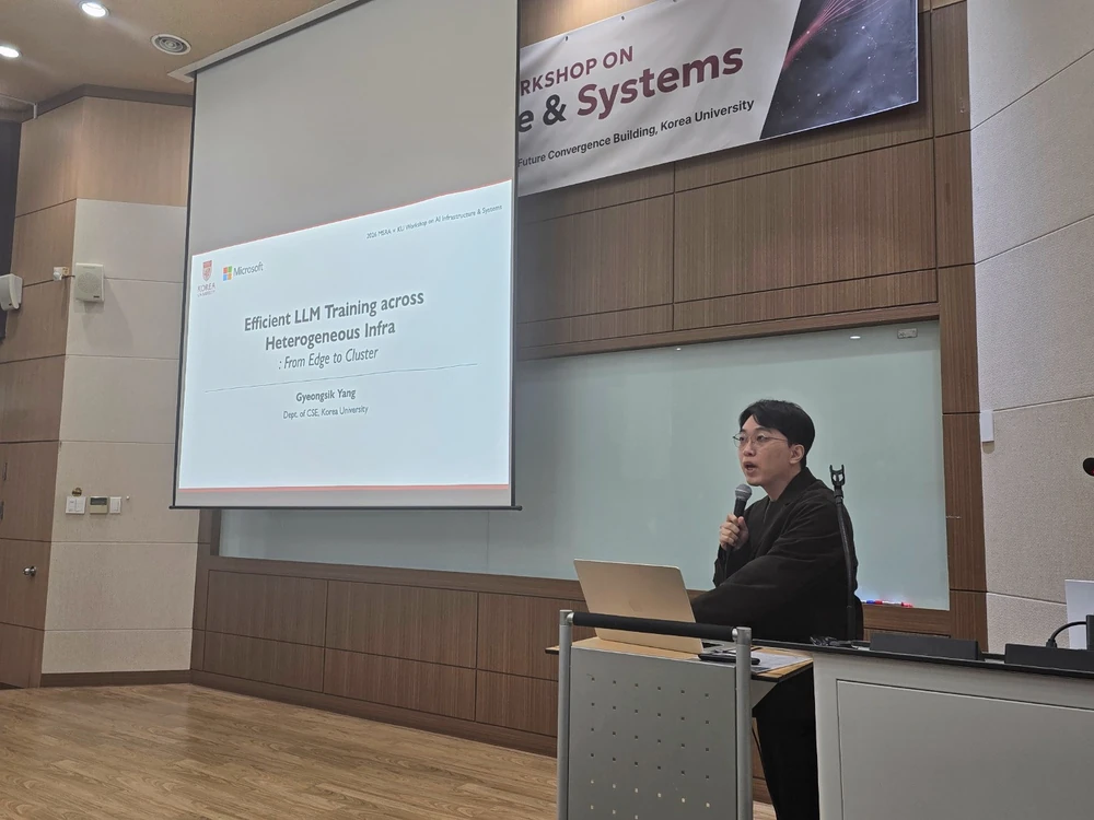 MSRA × KU Workshop on AI Infrastructure & Systems (October 19, 2026) - MSRA × KU Workshop on AI Infrastructure & Systems, October 19, 2026. | System Software Lab, Korea University