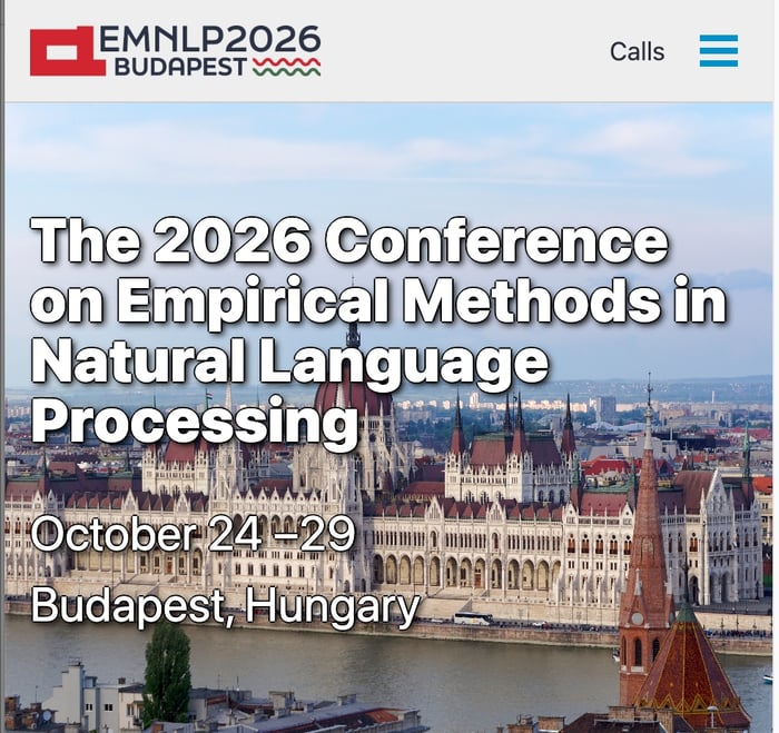 Four papers accepted at EMNLP 2026! 🎊