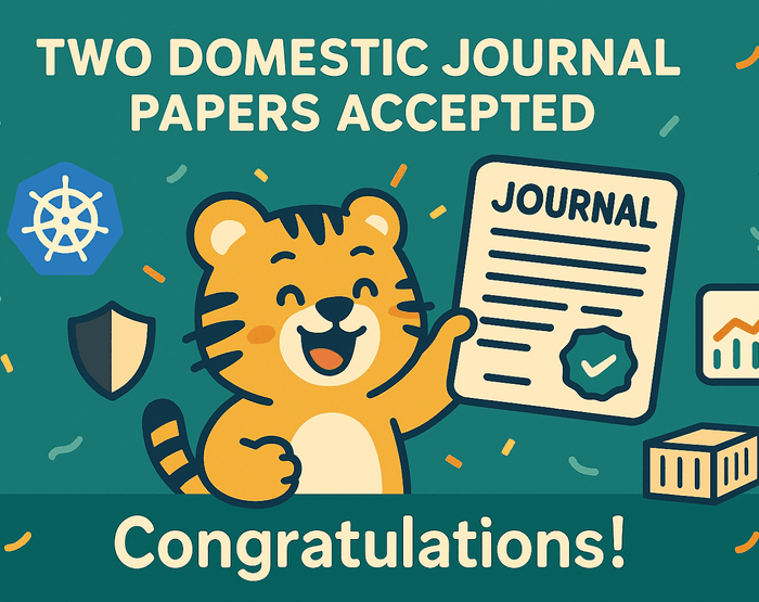 Two domestic journal papers accepted
