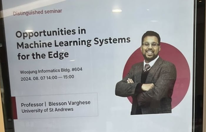 Invited talk on edge AI systems