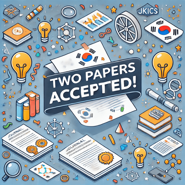 Two domestic journal papers accepted