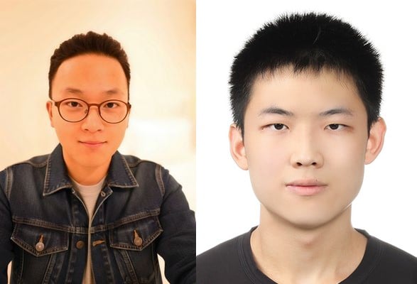 New undergraduate interns: Kyungmin and Xufeng 👏